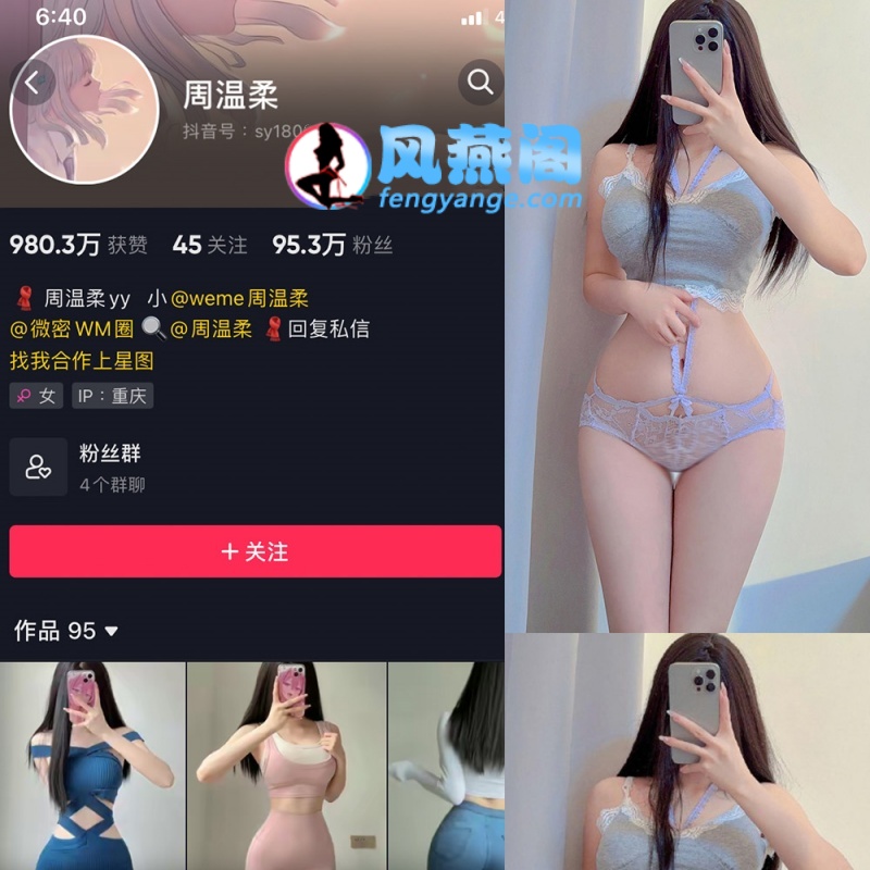 周温柔女神纯欲风私拍合集
