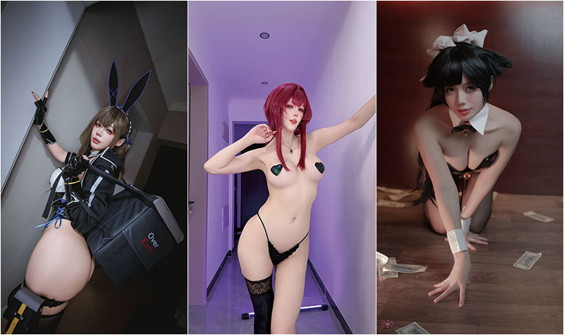 网红coser：阿九从不咕咕（九言）写真合集更122套 [2365P+274V ]-风燕阁