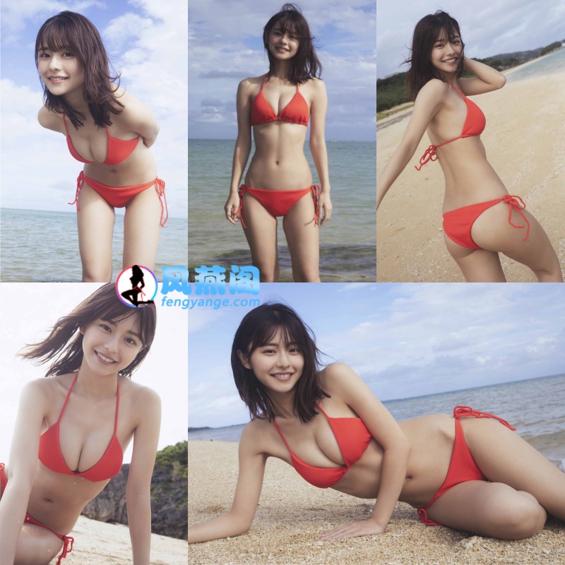 椛岛光展示身材比例的泳装写真